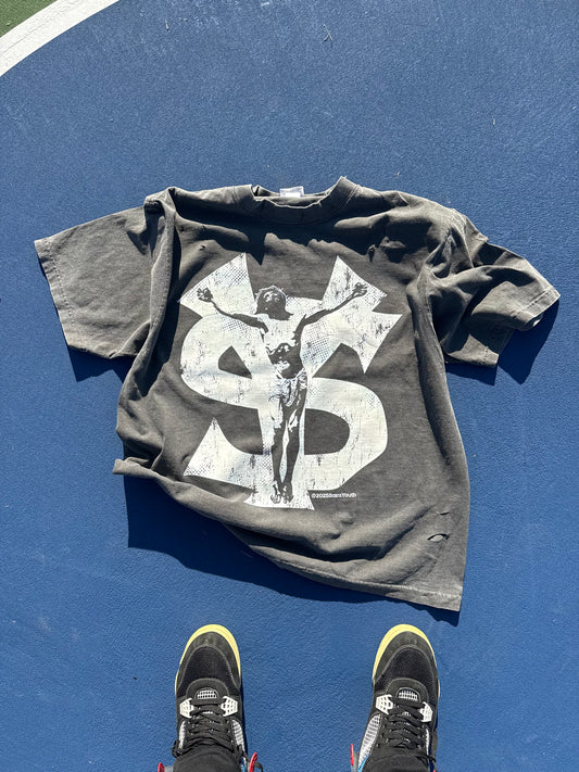 CROSSFADED OVERSIZED TEE