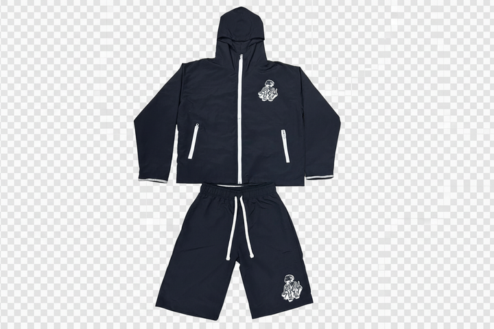 Black Tracksuit Set - No Background