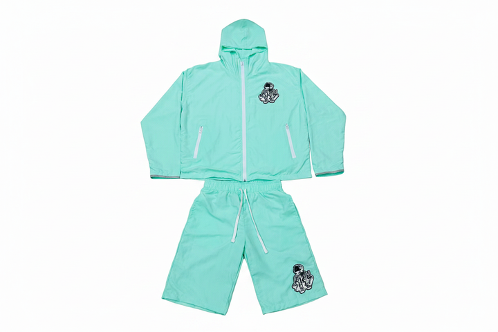 Mint Tracksuit Set Styled - No Background